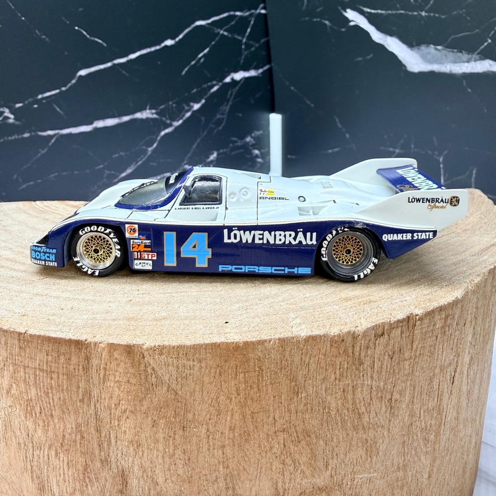 Porsche 962 Lowenbrau 1986 Daytona IMSA Starter Pro Built 1:43 Resin Model Car